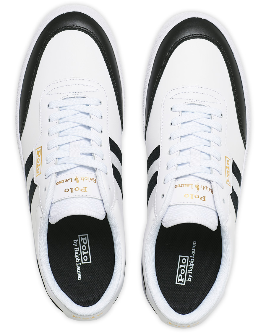 Polo Ralph Lauren Court Vulc Sneaker White/Black CareOfCarl dk