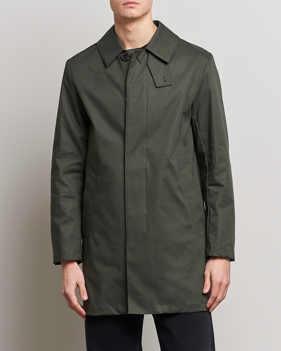 Herre |  | Mackintosh | Cambridge Car Coat Bottle Green