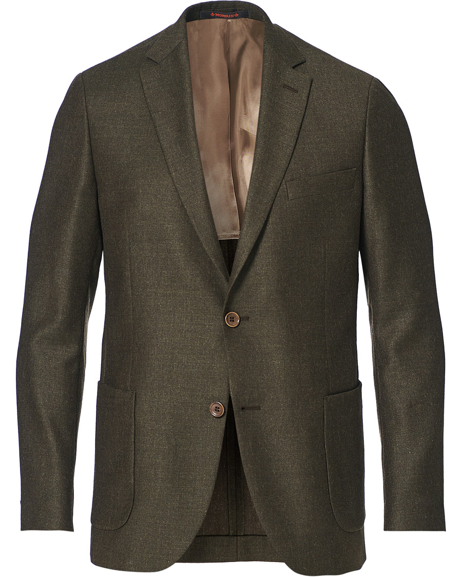Herre | Blazere & jakker | Morris | Archie Flannel Suit Blazer Brown