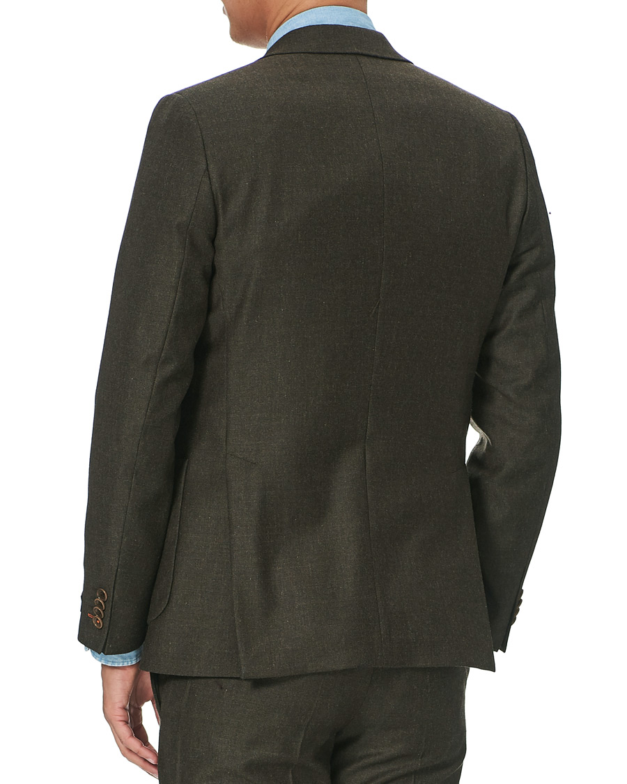 Herre | Blazere & jakker | Morris | Archie Flannel Suit Blazer Brown