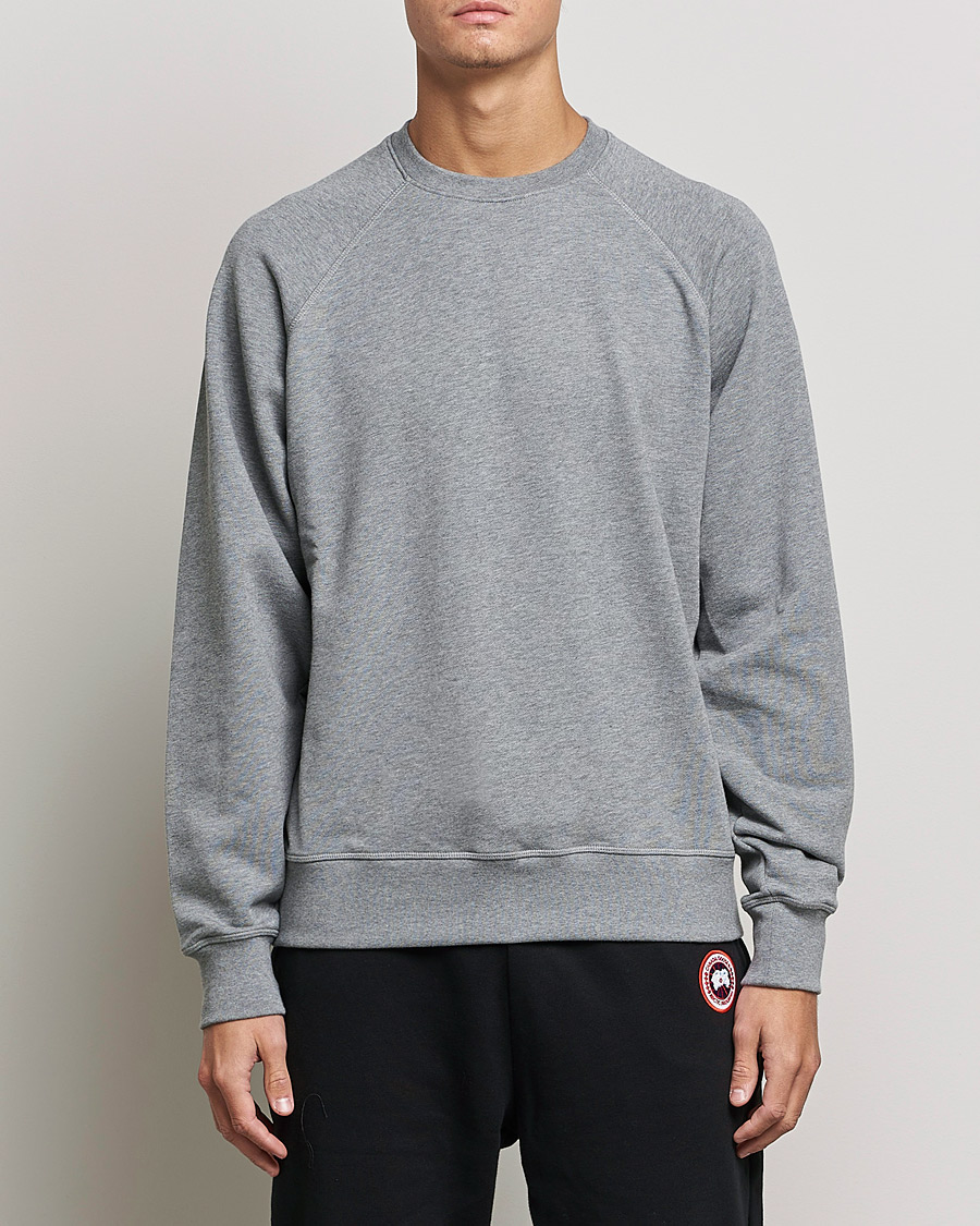 Herre | Grå sweatshirts | Canada Goose | Huron Crewneck Stone Heather