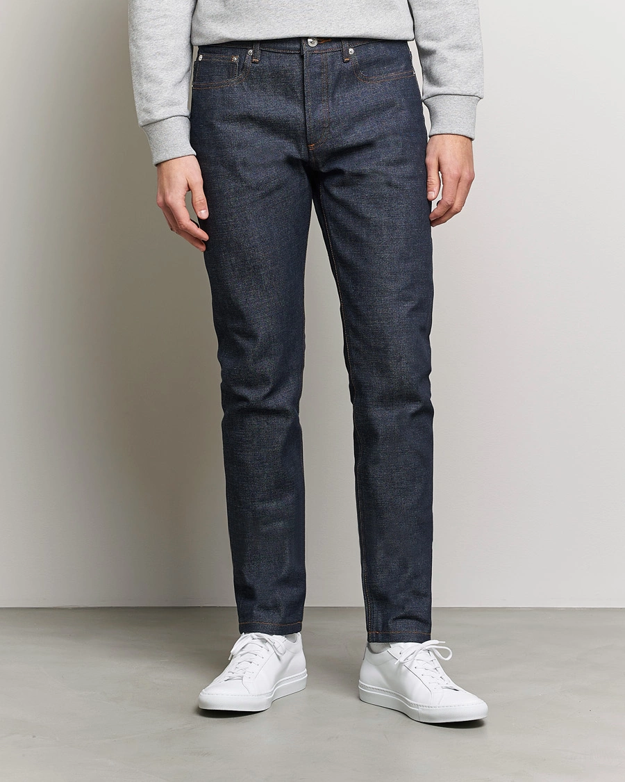 Herre | Tapered fit | A.P.C. | Petit New Standard Jeans Indigo