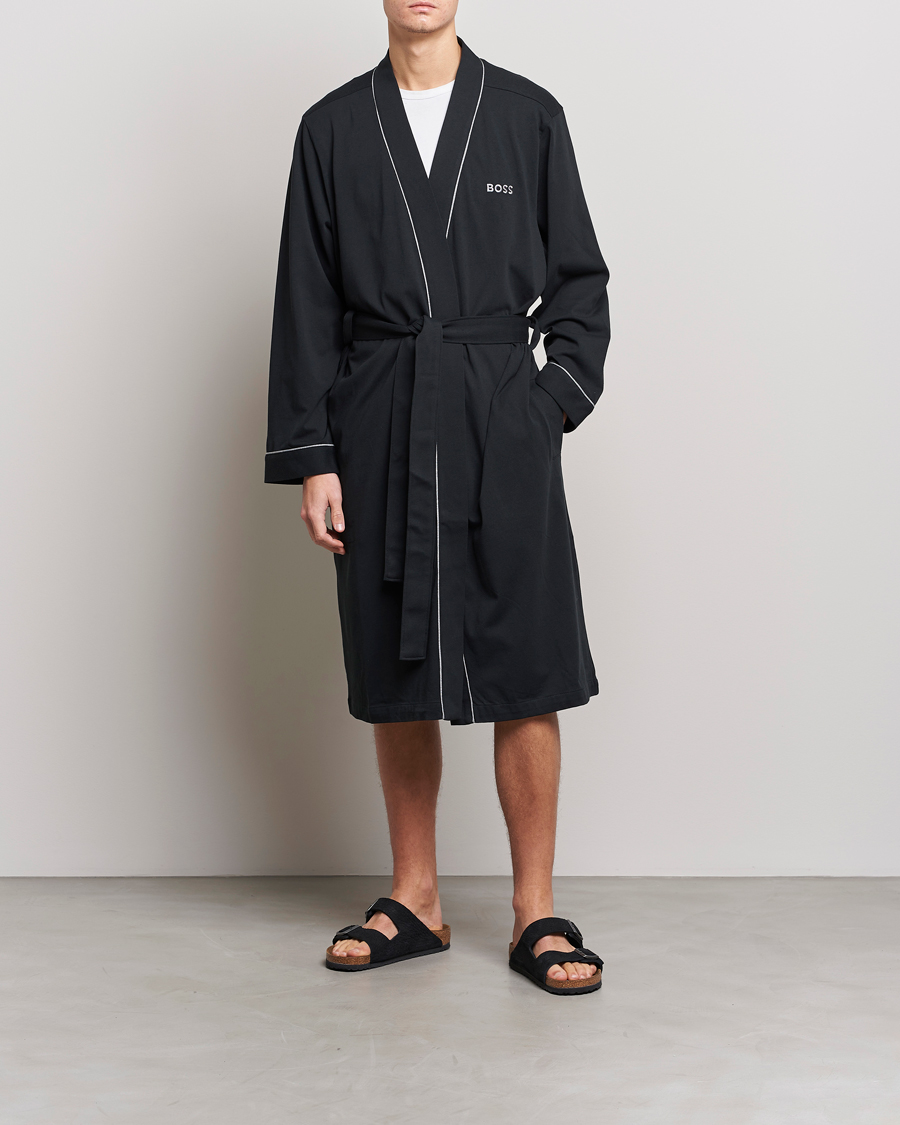 Herre | Pyjamas & Morgenkåber | BOSS BLACK | Kimono Black