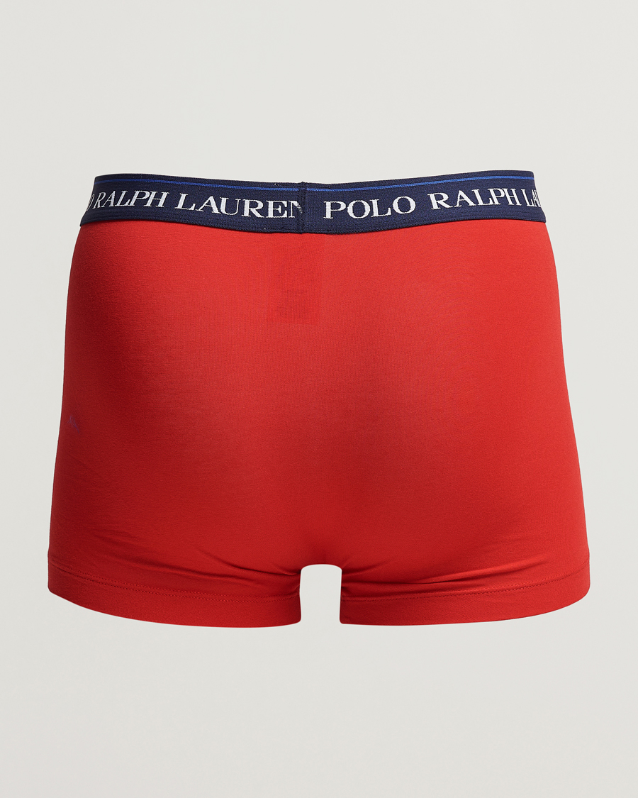 Herre | Boxershorts | Polo Ralph Lauren | 3-Pack Trunk Blue/Navy/Red