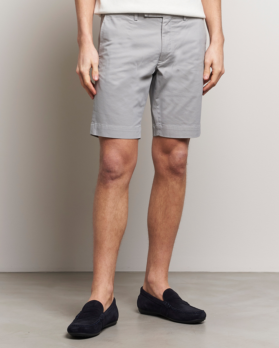 Herre | Polo Ralph Lauren | Polo Ralph Lauren | Tailored Slim Fit Shorts Soft Grey