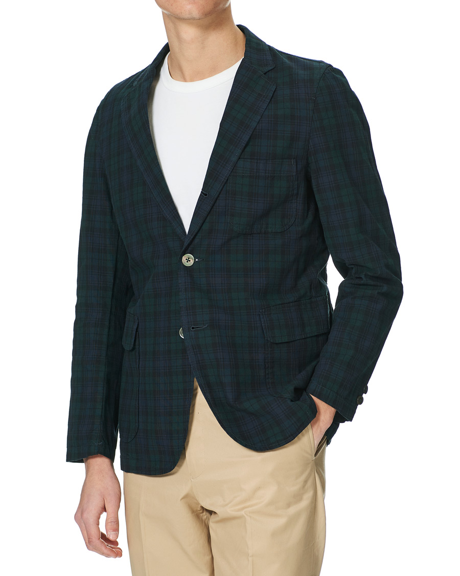 Herre | Blazere & jakker | BEAMS PLUS | Unconstructed Blazer Blackwatch