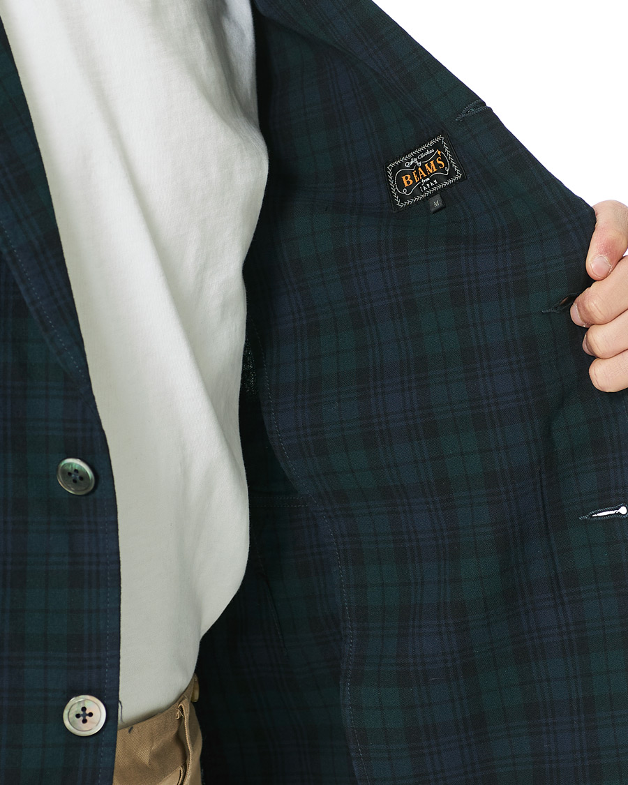 Herre | Blazere & jakker | BEAMS PLUS | Unconstructed Blazer Blackwatch