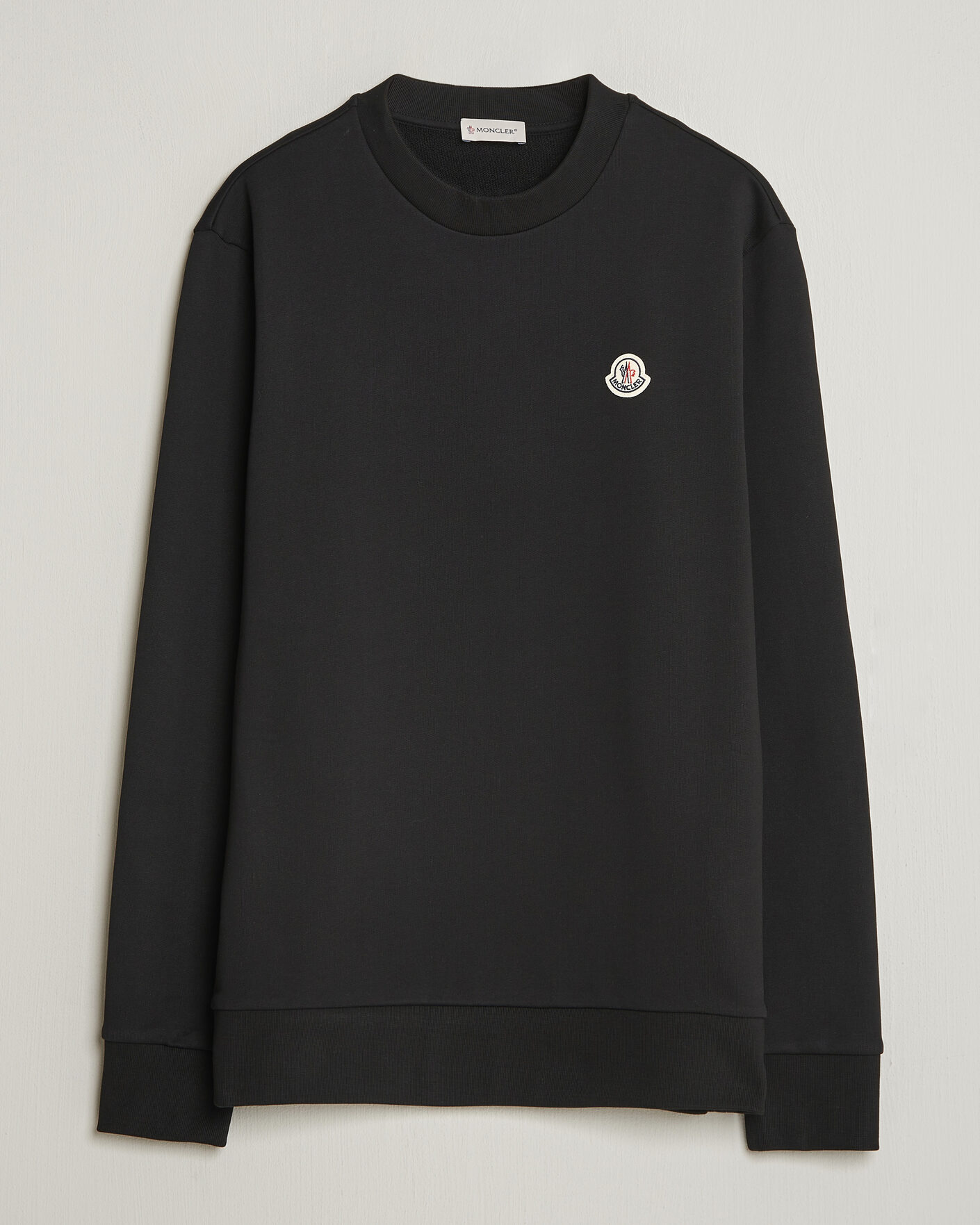 Herre | Trøjer | Moncler | Logo Sweatshirt Black