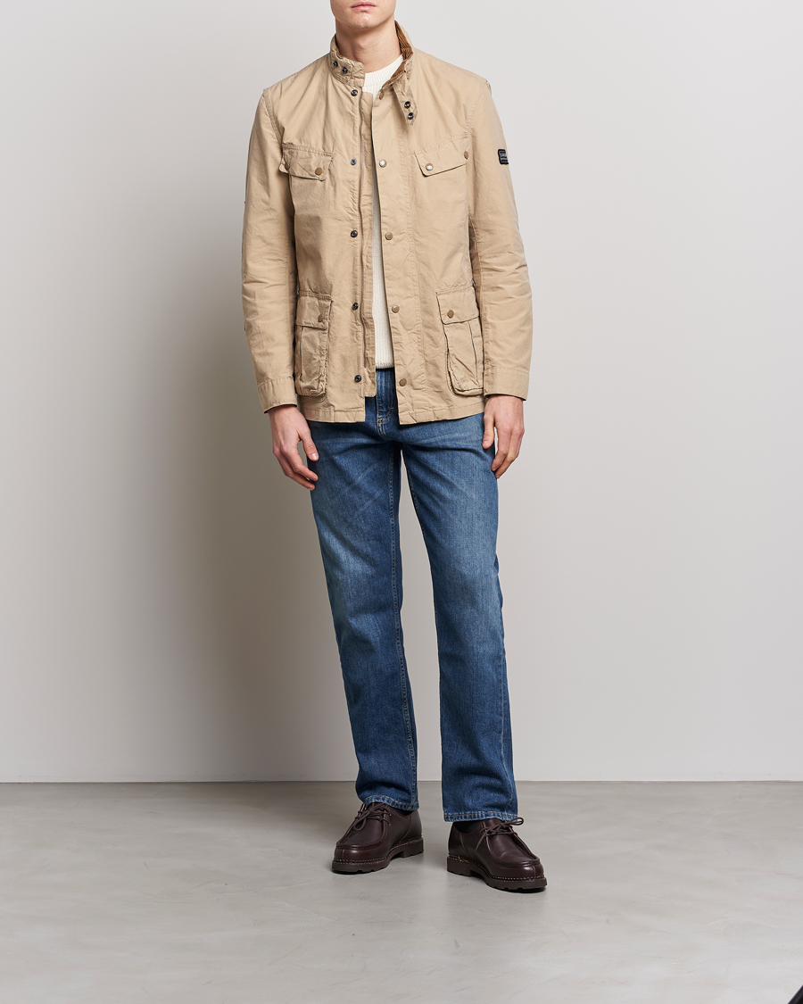 Barbour duke 2025 jacket tan