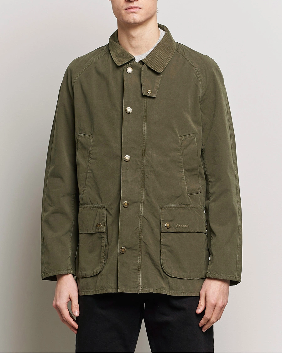 Herre | Forårsjakker | Barbour Lifestyle | Ashby Casual Jacket Olive