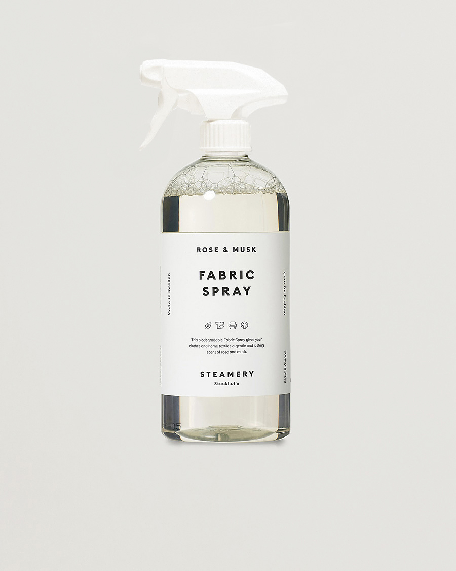 Herre | Tøjpleje | Steamery | Fabric Spray Rose & Musk 500ml