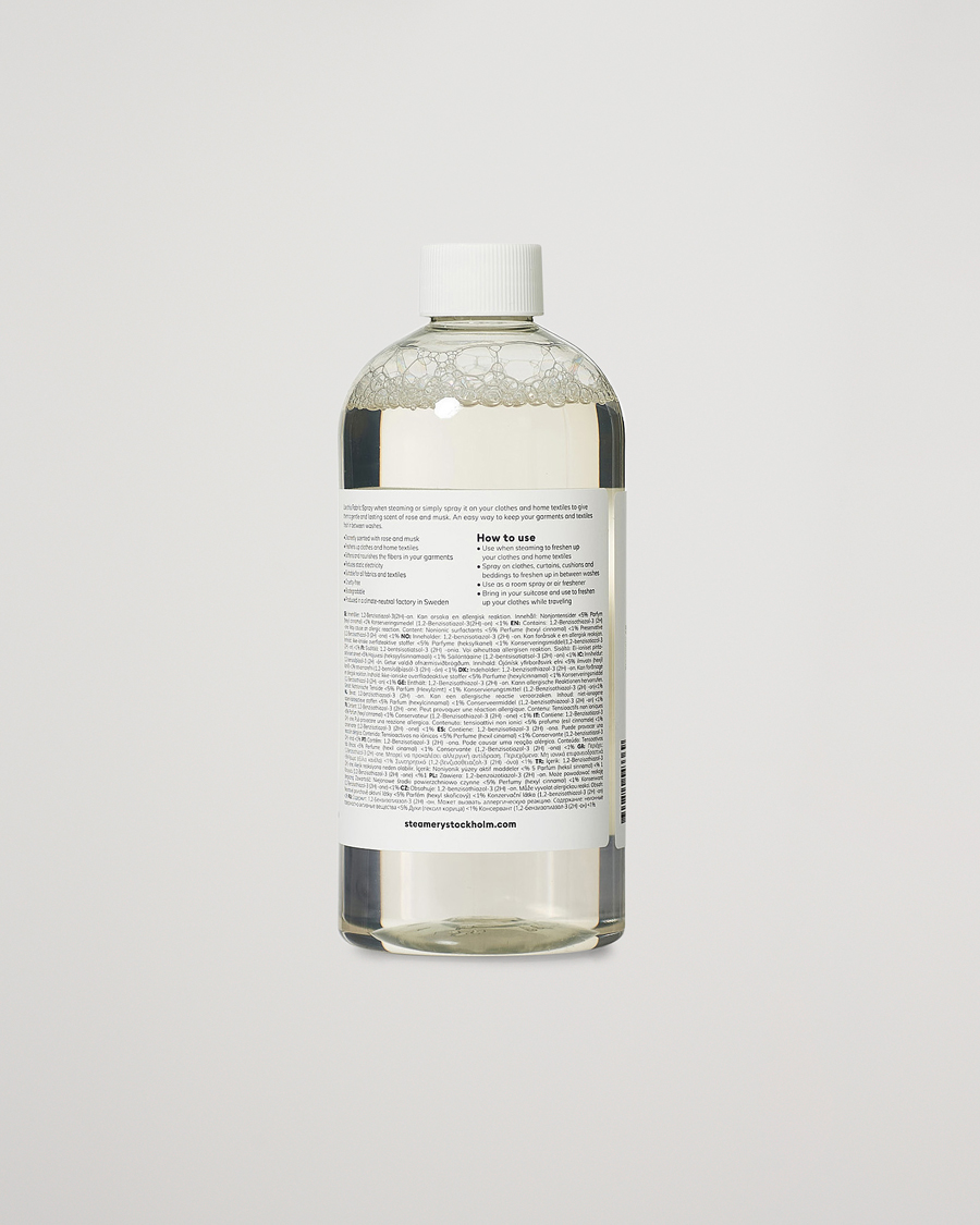 Herre | Tøjpleje | Steamery | Fabric Spray Rose & Musk 500ml