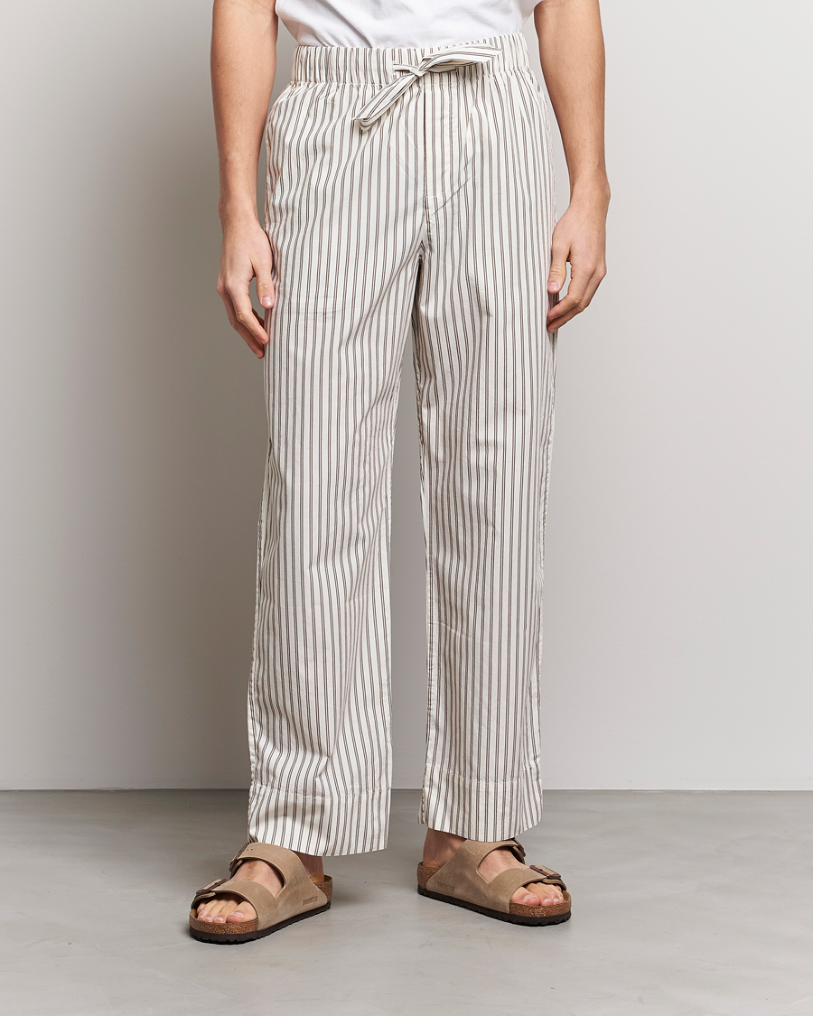 Herre | Tøj | Tekla | Poplin Pyjama Pants Hopper Stripes