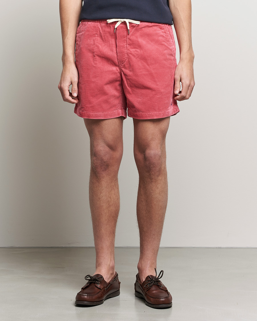 Herre | Tøj | Polo Ralph Lauren | Prepster Corduroy Drawstring Shorts Adirondack Berry