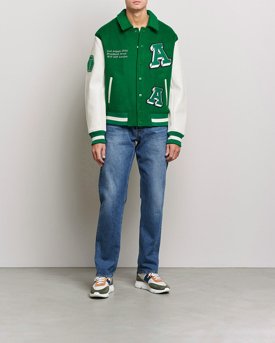 Axel Arigato Illusion Varsity Jacket Green CareOfCarl.dk