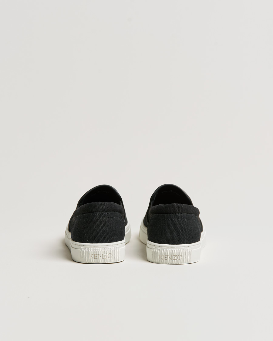Herre | KENZO Tiger Slip On Sneaker Black | KENZO | Tiger Slip On Sneaker Black