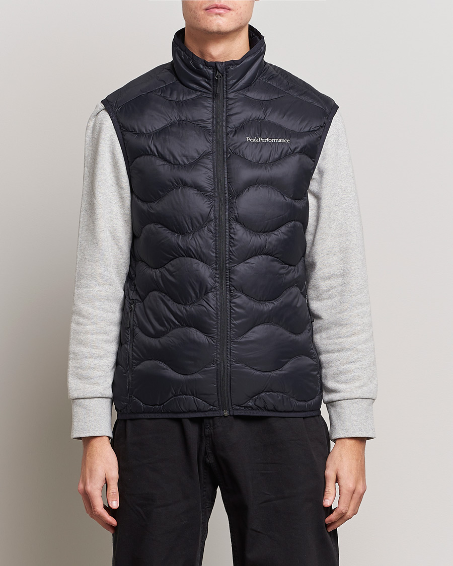 Herre | Veste | Peak Performance | Helium Down Vest Black