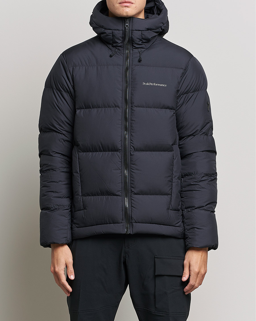 Herre |  | Peak Performance | Rivel Down Hooded Jacket Black