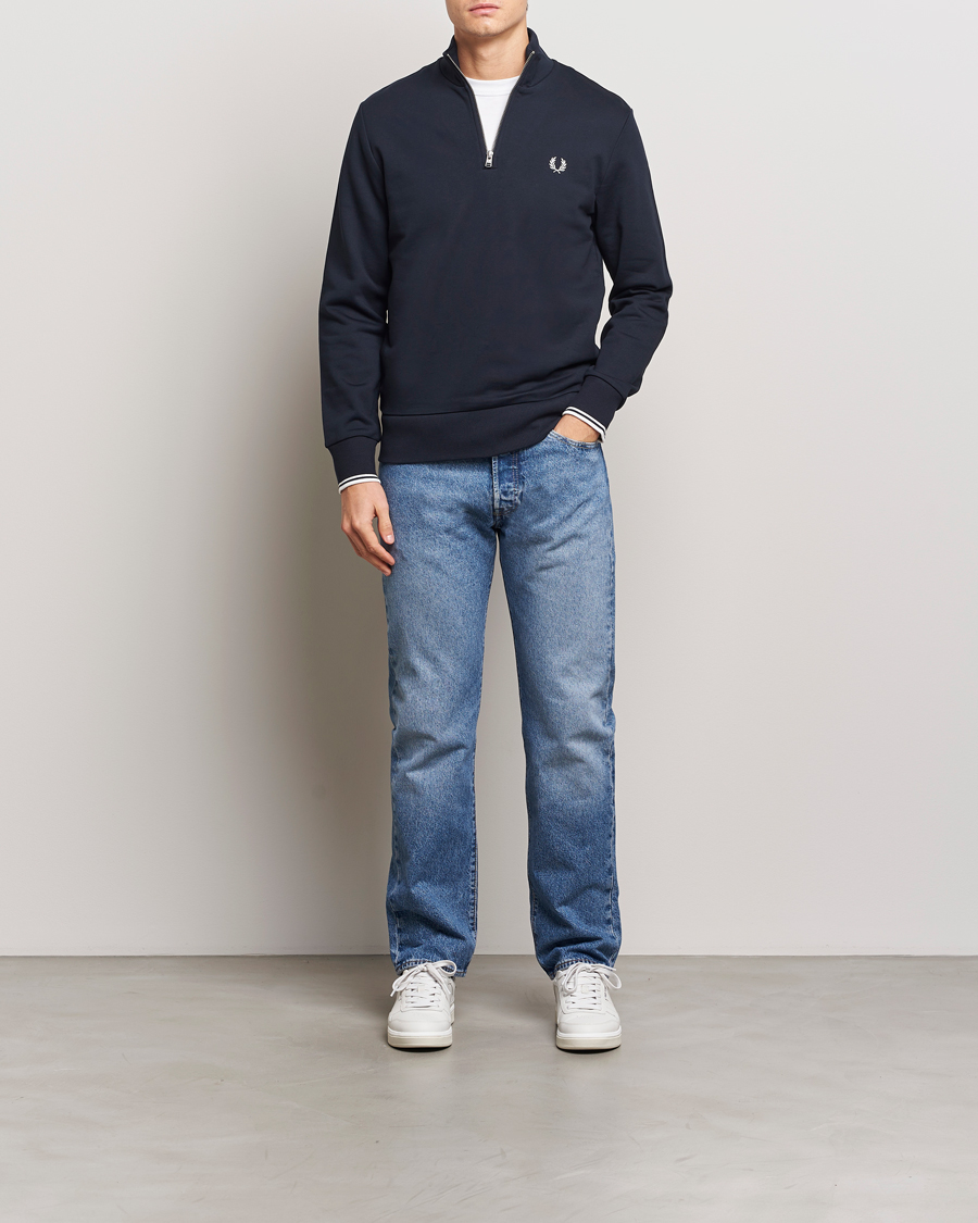 Fred perry shop half zip sweater