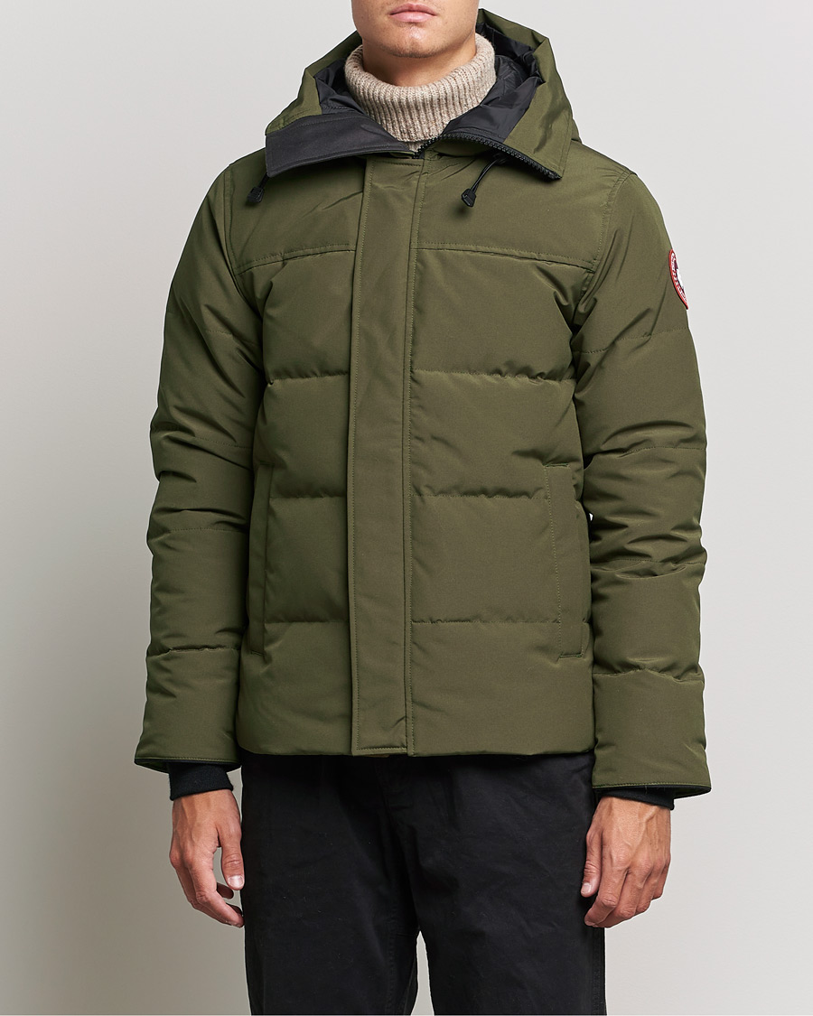 Canada goose green top parka