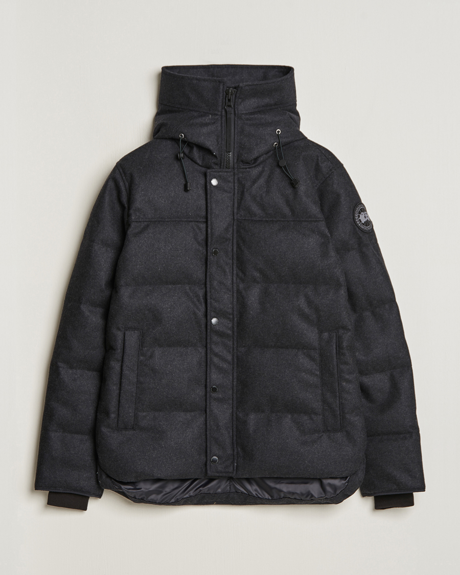 håndled Brøl beslag Canada Goose Macmillan Wool Parka Carbon Melange - CareOfCarl.dk