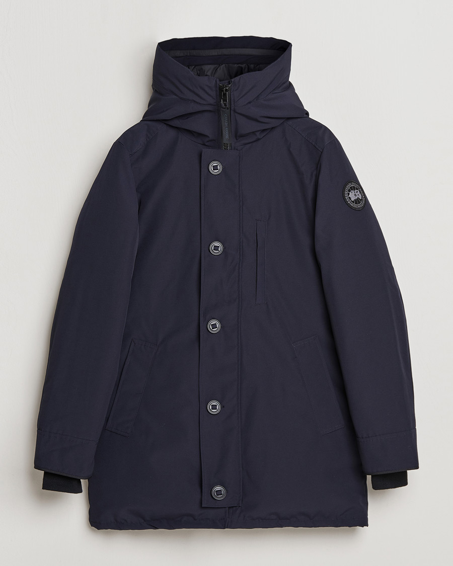 Transistor Kriger gasformig Canada Goose Black Label Chateau Parka Navy - CareOfCarl.dk