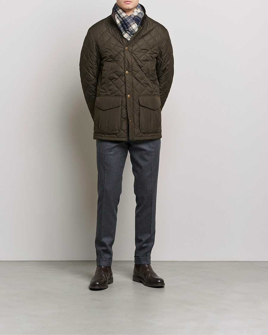 Barbour Lifestyle Devon Quilted Jacket Olive CareOfCarl