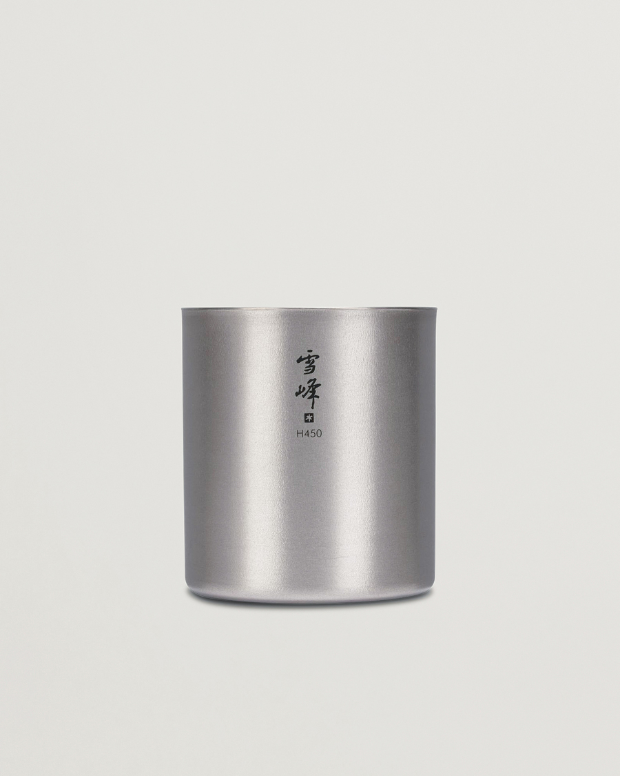 Herre | Active | Snow Peak | Double Wall Stacking Mug 450 Titanium