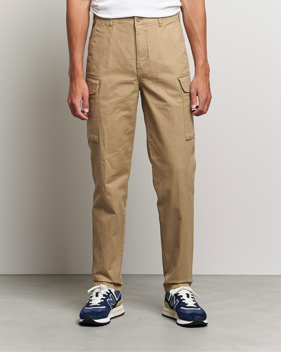 Dockers Tapered Cotton Cargo Pant Harvest Gold - CareOfCarl.dk