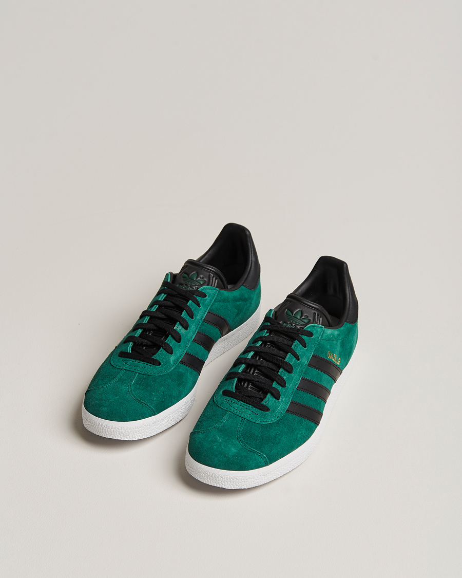 Herre | adidas Originals Gazelle Sneaker Green Black | adidas Originals | Gazelle Sneaker Green Black