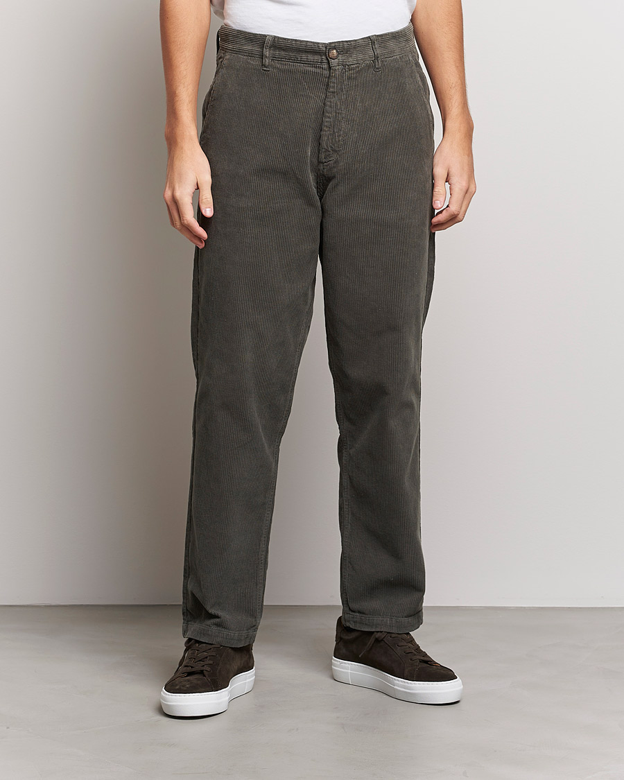 Herre |  | A Day\'s March | Redwood Corduroy Trousers Olive