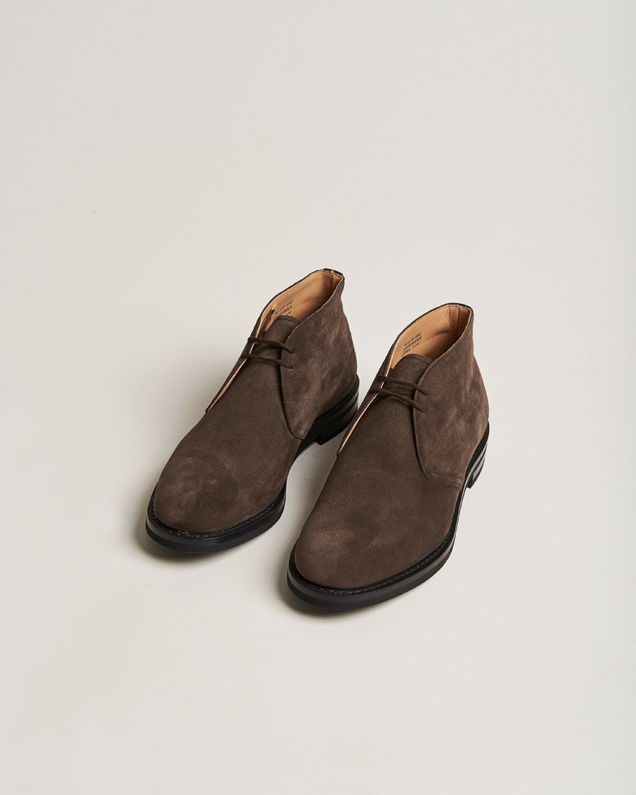 Herre | Church's | Church\'s | Ryder Desert Boots Dark Brown Suede