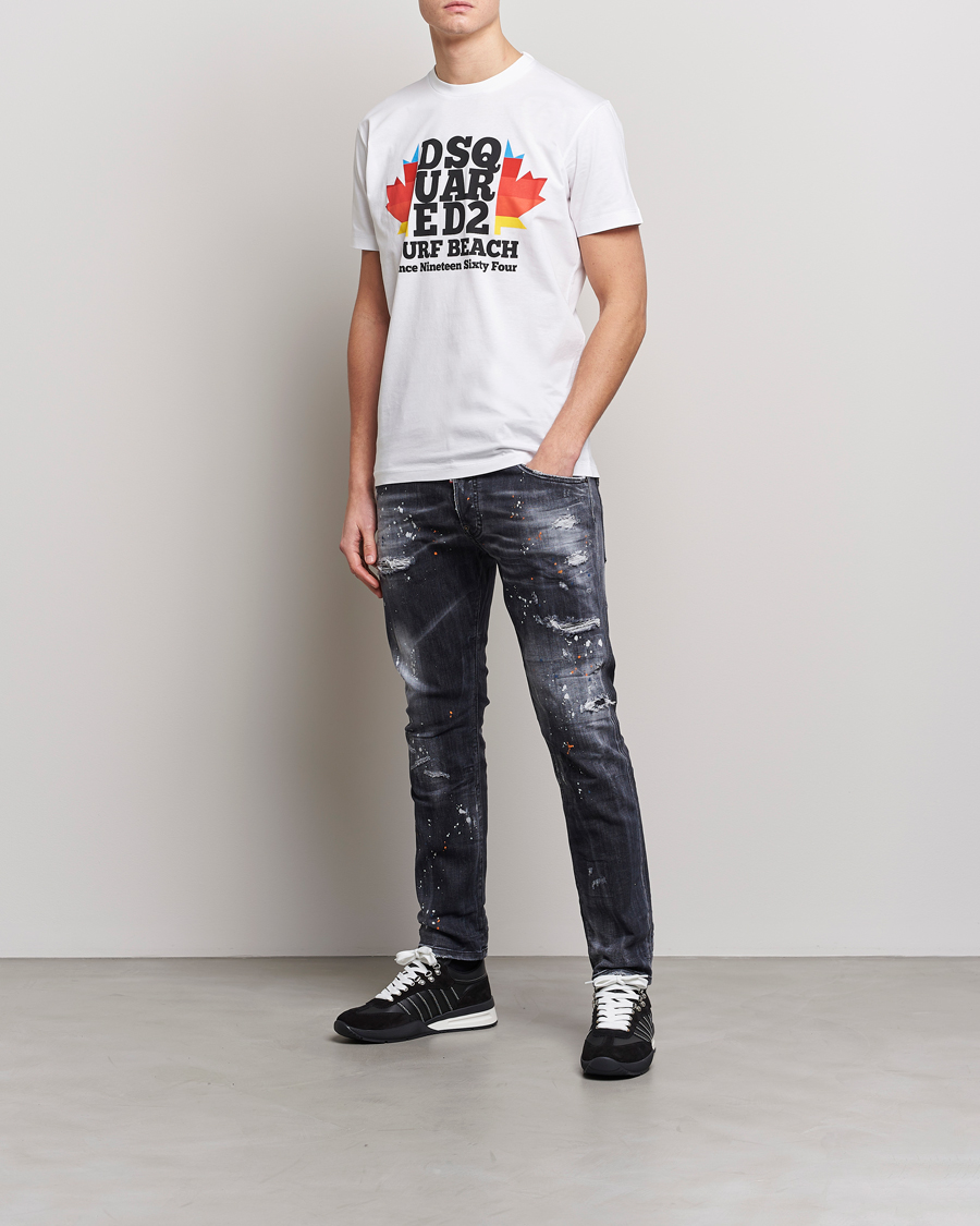 brænde immunisering Distill Dsquared2 Skater Jeans Black Wash - CareOfCarl.dk