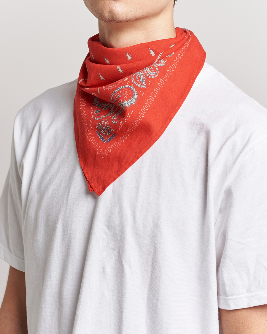 Herre | Nudie Jeans Ingrid Bandana Red | Nudie Jeans | Ingrid Bandana Red