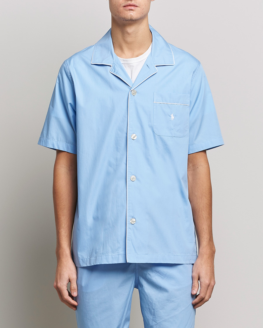 Herre | Gaver til særlige lejligheder | Polo Ralph Lauren | Cotton Short Pyajama Set Solid Austin Blue