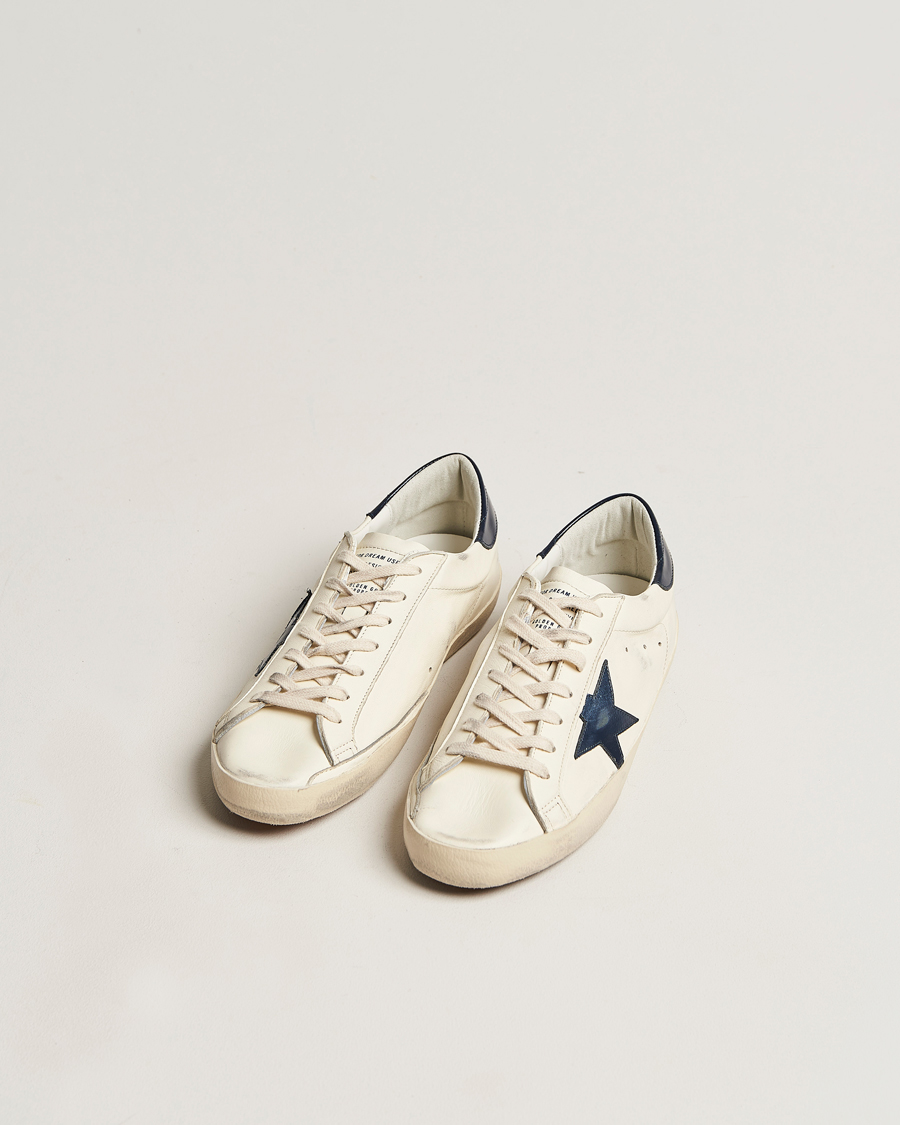 Herre |  | Golden Goose | Super-Star Sneakers White/Navy