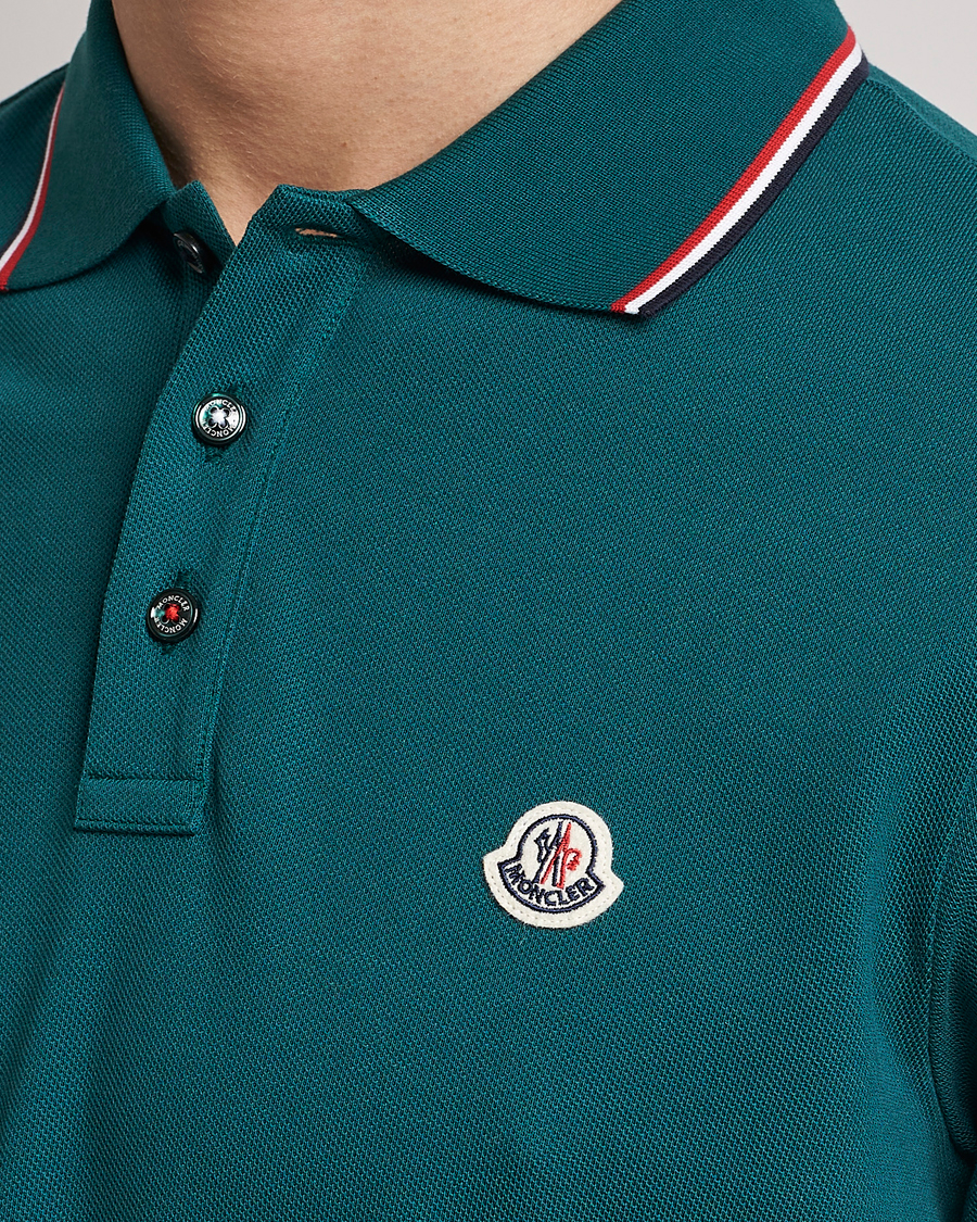 Moncler polo outlet green