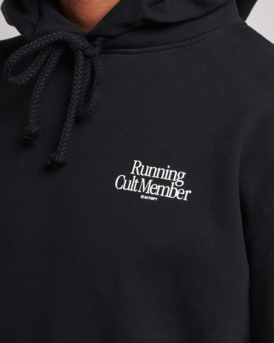 Herre | Trøjer | Satisfy | SoftShell Hoodie Black
