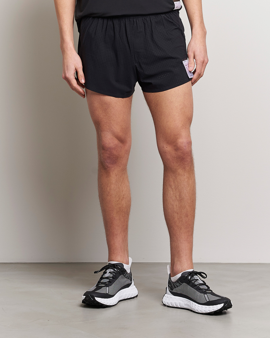 Herre | Funktionelle shorts | Satisfy | Space-O 2.5 Inch Shorts Black