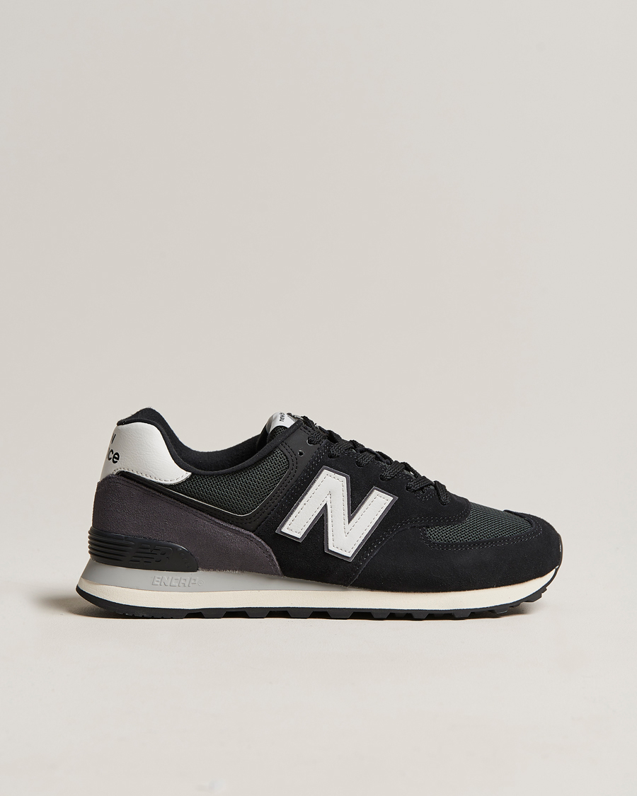 Herre | New Balance 574 Sneakers Black/White | New Balance | 574 Sneakers Black/White