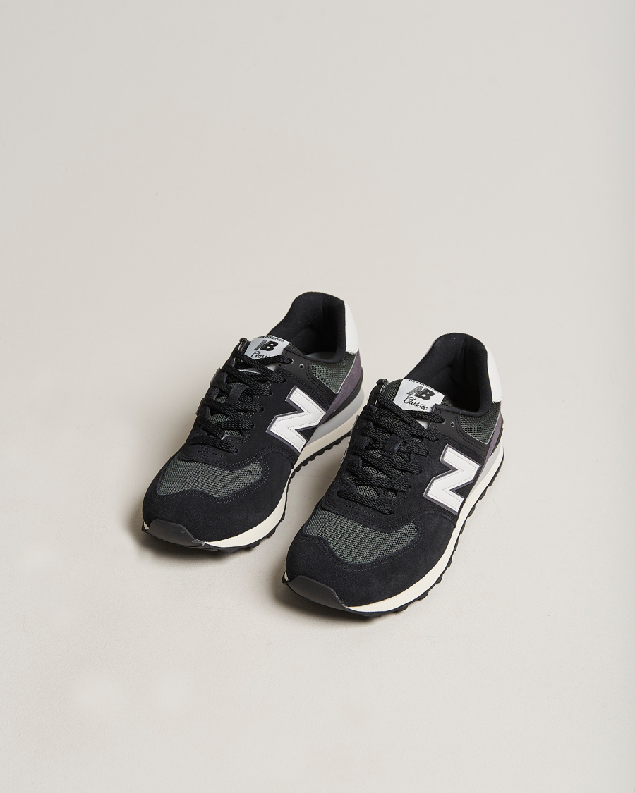 Herre | New Balance 574 Sneakers Black/White | New Balance | 574 Sneakers Black/White