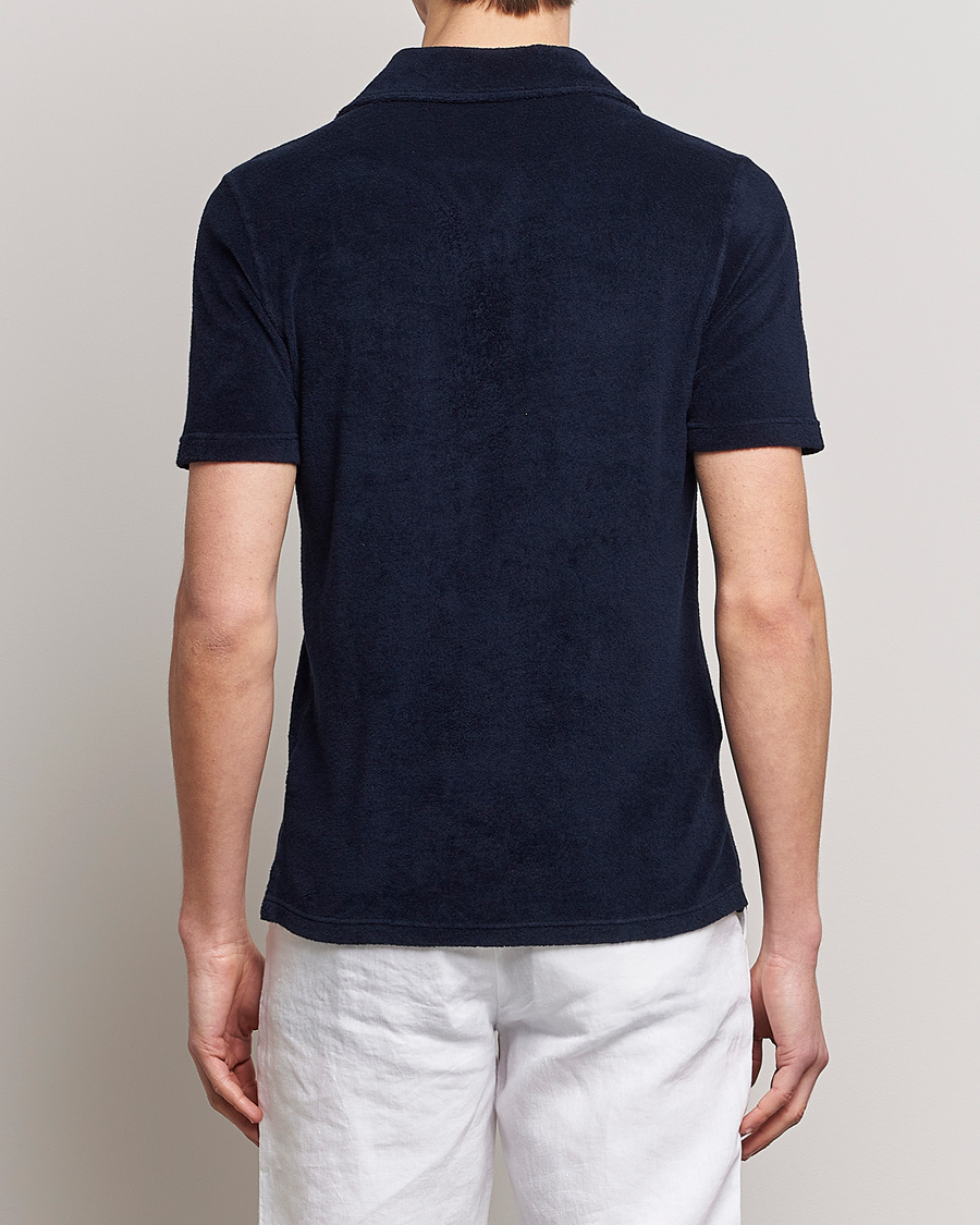 Herre | Polotrøjer | Gran Sasso | Cotton Terry Polo Navy