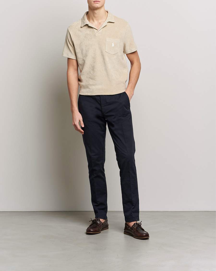 Herre | Polotrøjer | Polo Ralph Lauren | Cotton Terry Polo Spring Beige