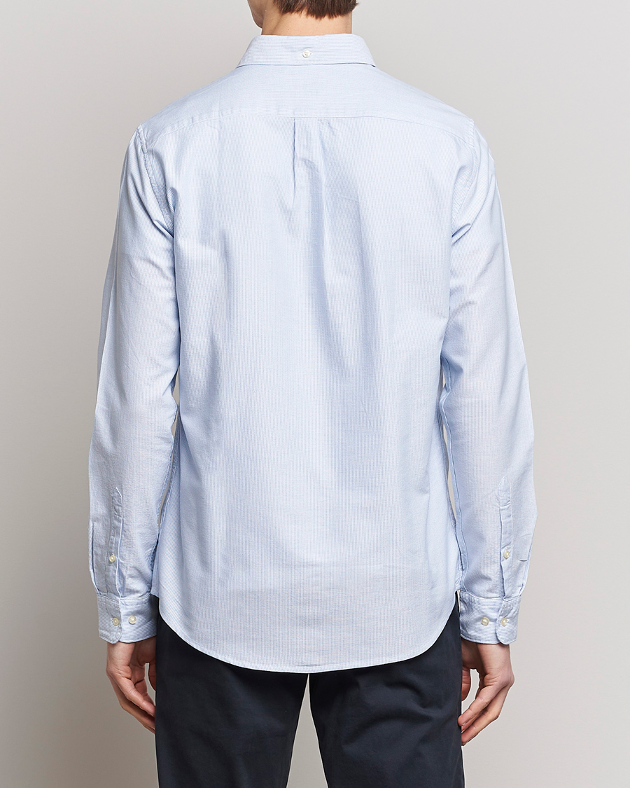 Herre | Skjorter | Barbour Lifestyle | Tailored Fit Striped Oxtown Shirt Blue/White