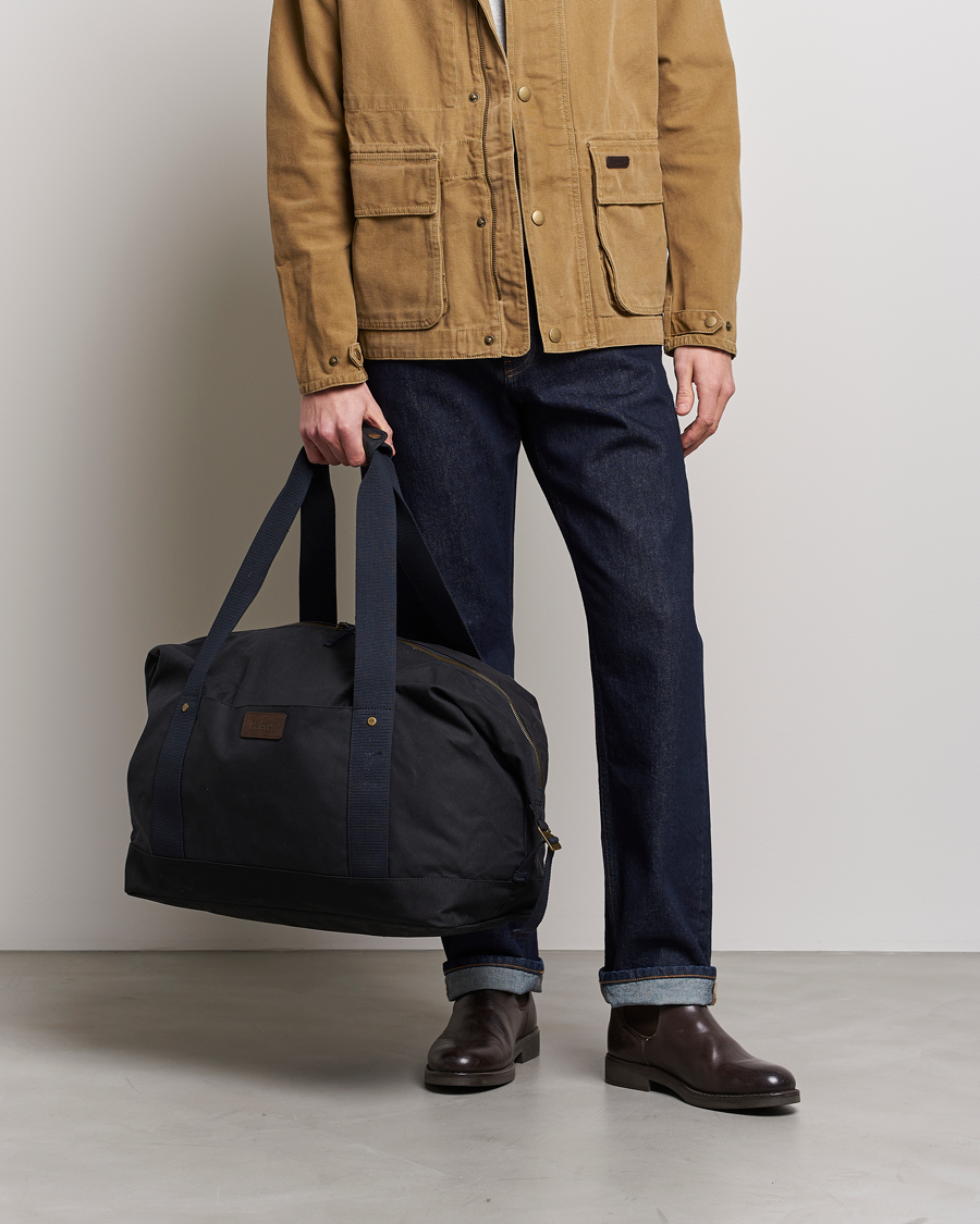 Barbour bonded discount cotton duffle bag