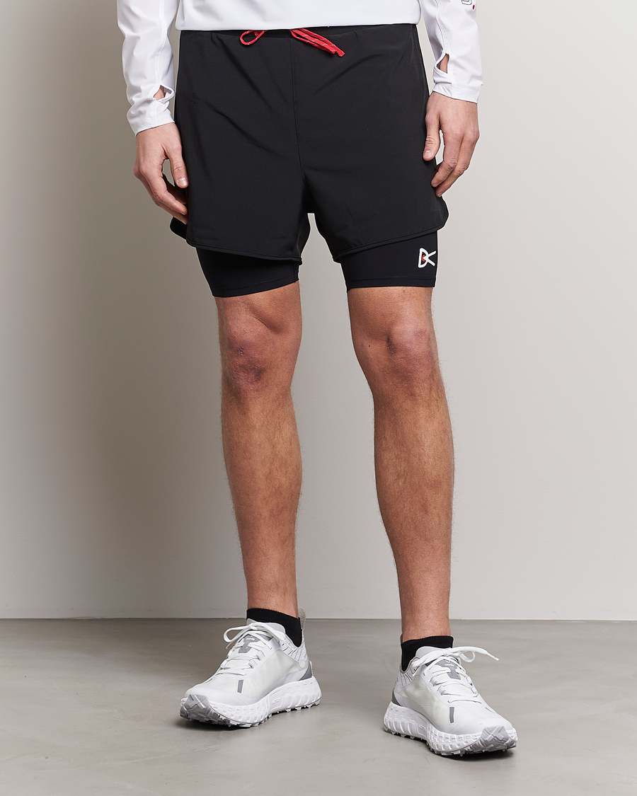 Herre | Funktionelle shorts | District Vision | Aaron Trail Shorts Black