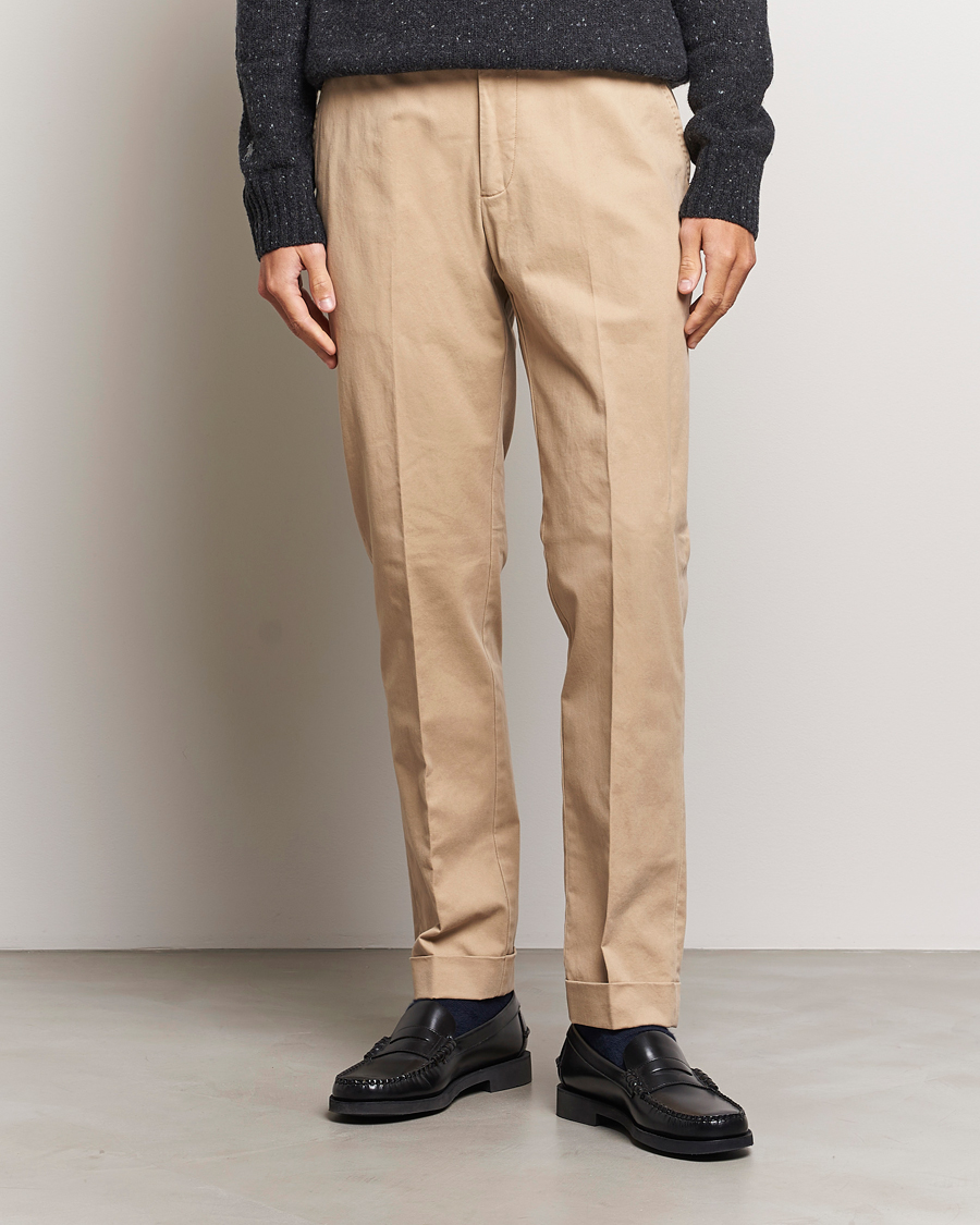 Herre |  | Polo Ralph Lauren | Cotton Stretch Trousers Monument Tan