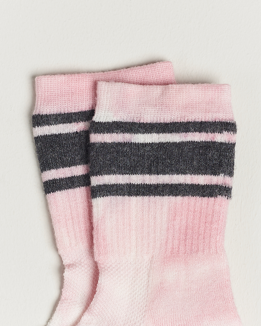 Herre | Active | Satisfy | Merino Tube Socks  Rock Salt Tie Dye