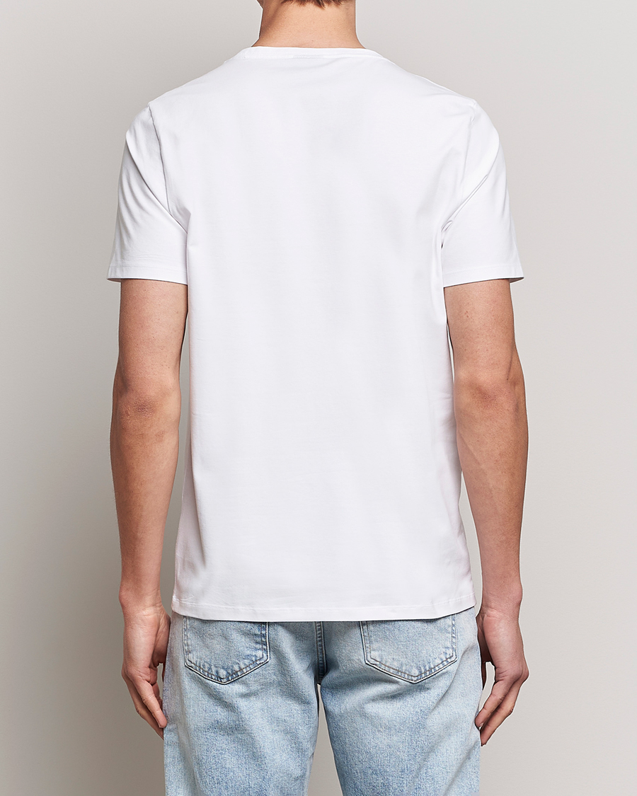 Herre | T-Shirts | Oscar Jacobson | Kyran Cotton T-shirt S-S White
