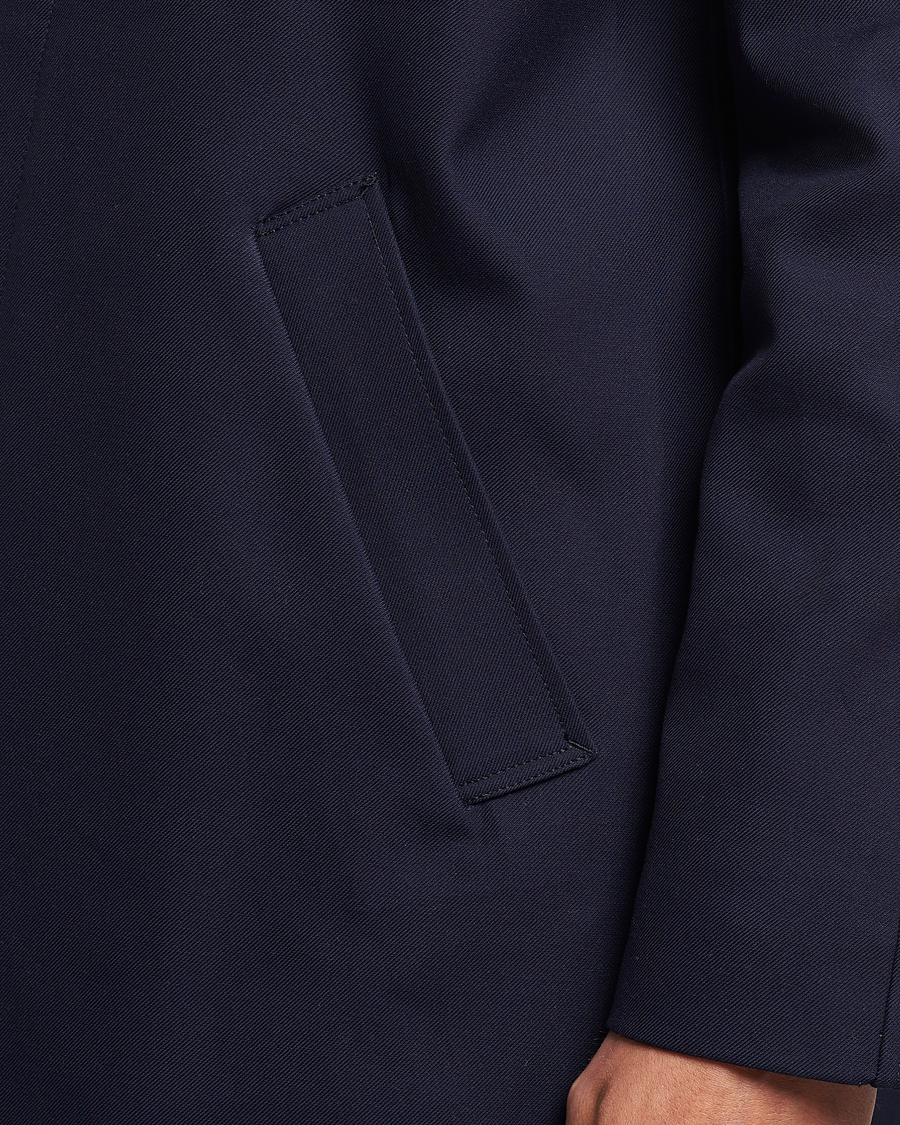 Herre | Jakker | A.P.C. | Wool Mac Coat Navy